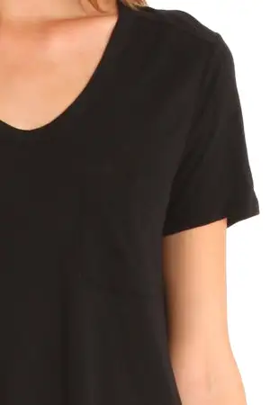 Short Sleeve Scoop-Neck T-Shirt