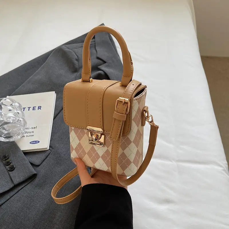 Square Structured Handbag