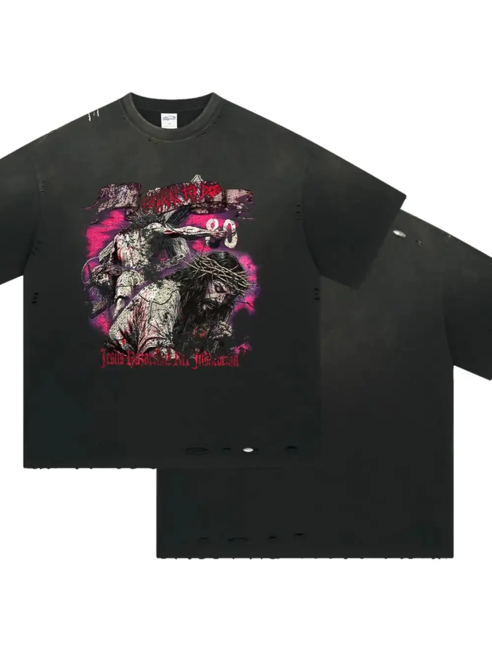 Easy Fit Graphic Crew Neck Tee