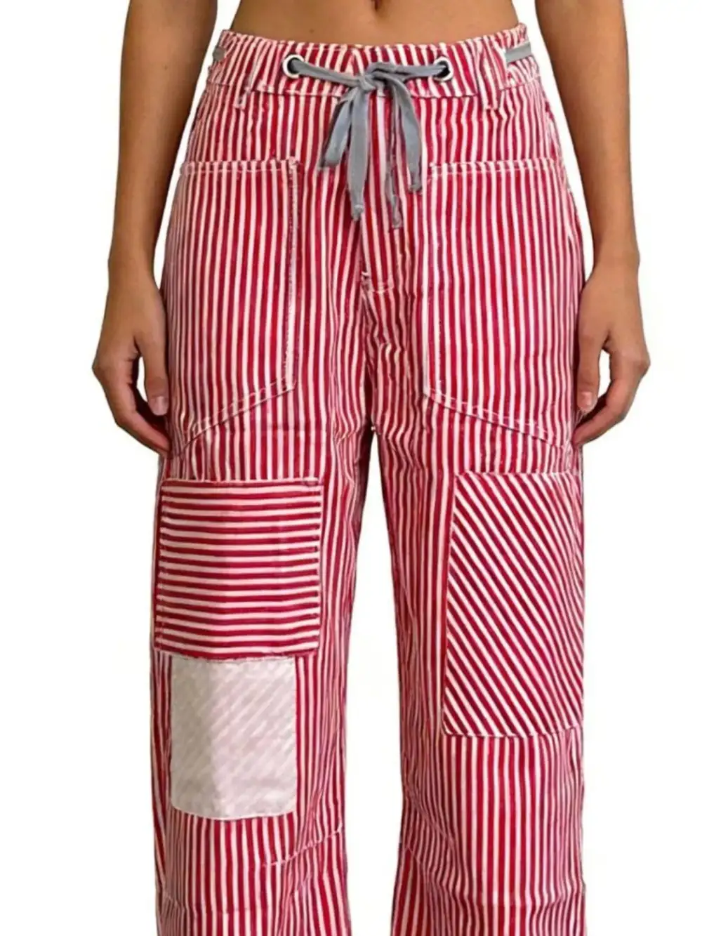 Chic Striped Wide Leg Pants