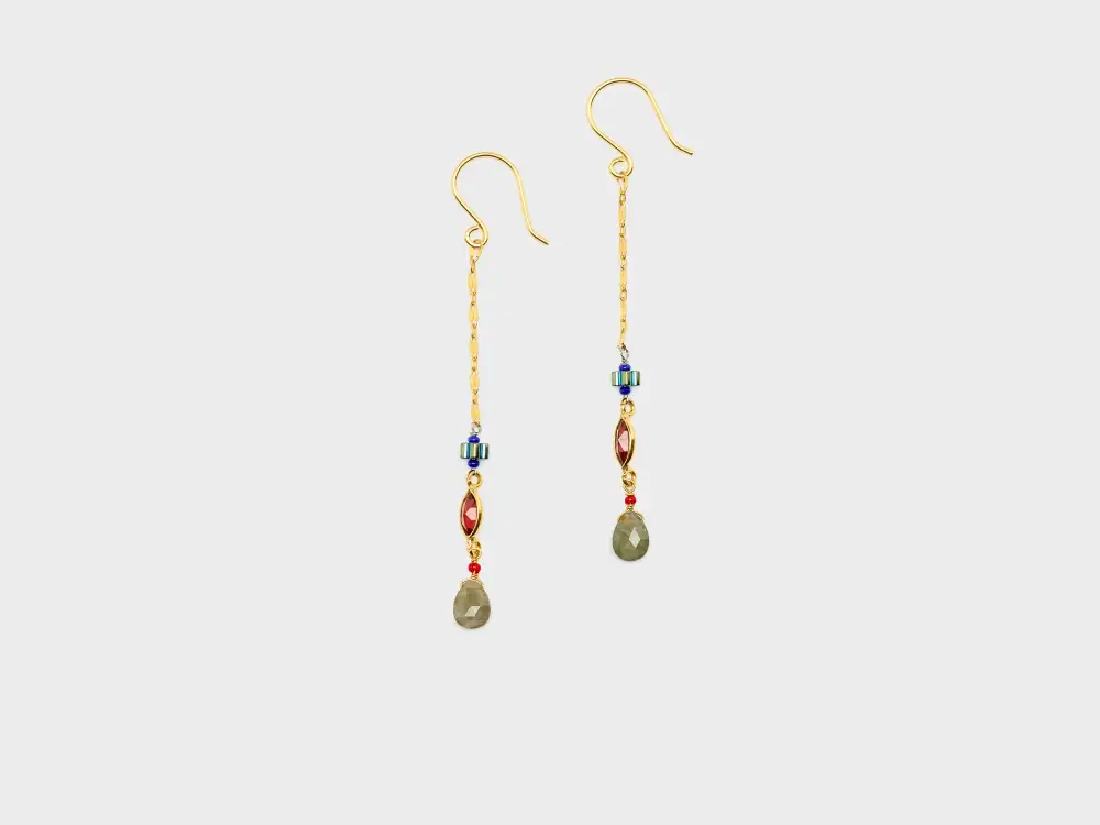 Minimal Pendant Everyday Earrings