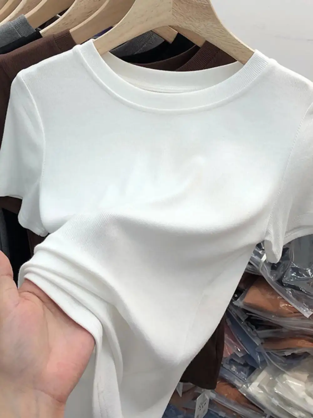 Crew-Neck Short-Sleeve T-Shirt