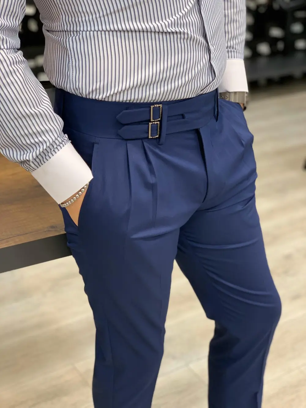 Refined Slim Fit Classic Tailored Trousers