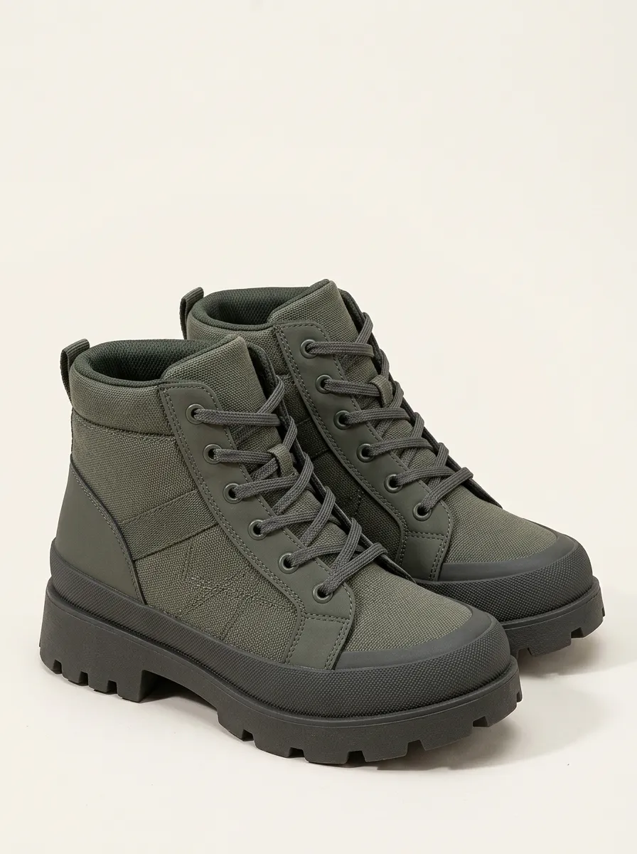 Trail Form Canvas Hiking Boots
