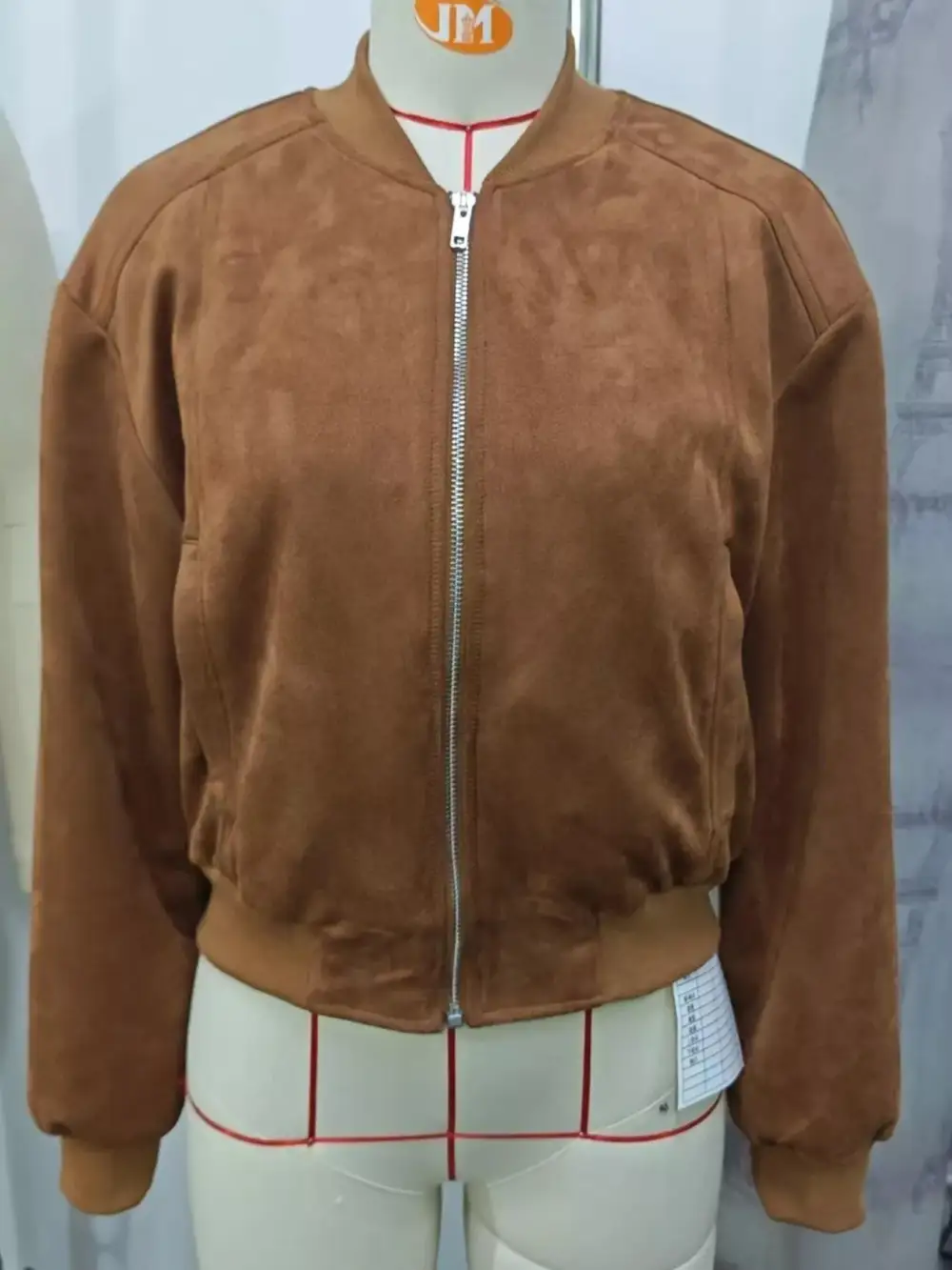 Streamlined Refined Zip-Up Jacket