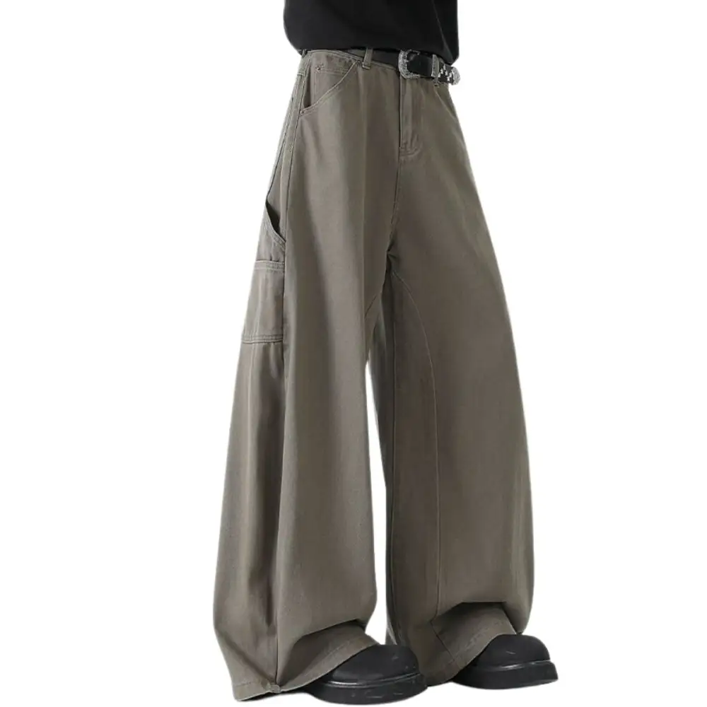 Barrel Leg Utility Men's Trousers