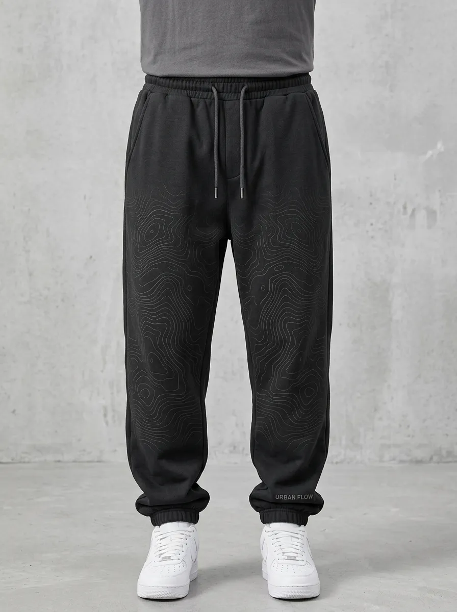 Urban Sweatpants Topographic Men's Sweatpants