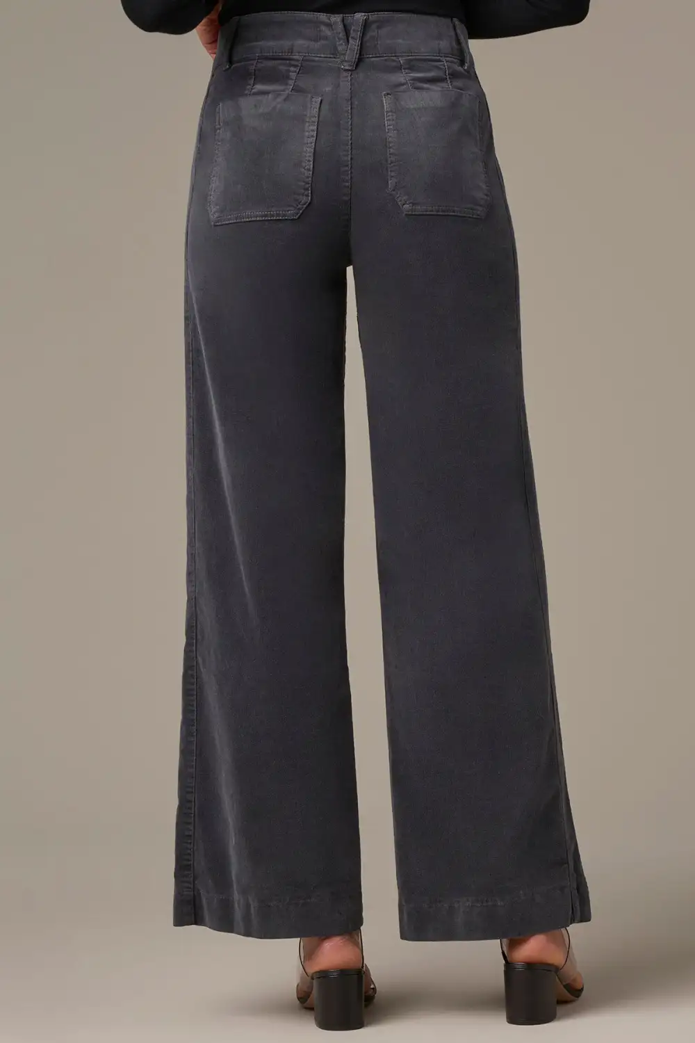 High Rise  Wide Leg Pants