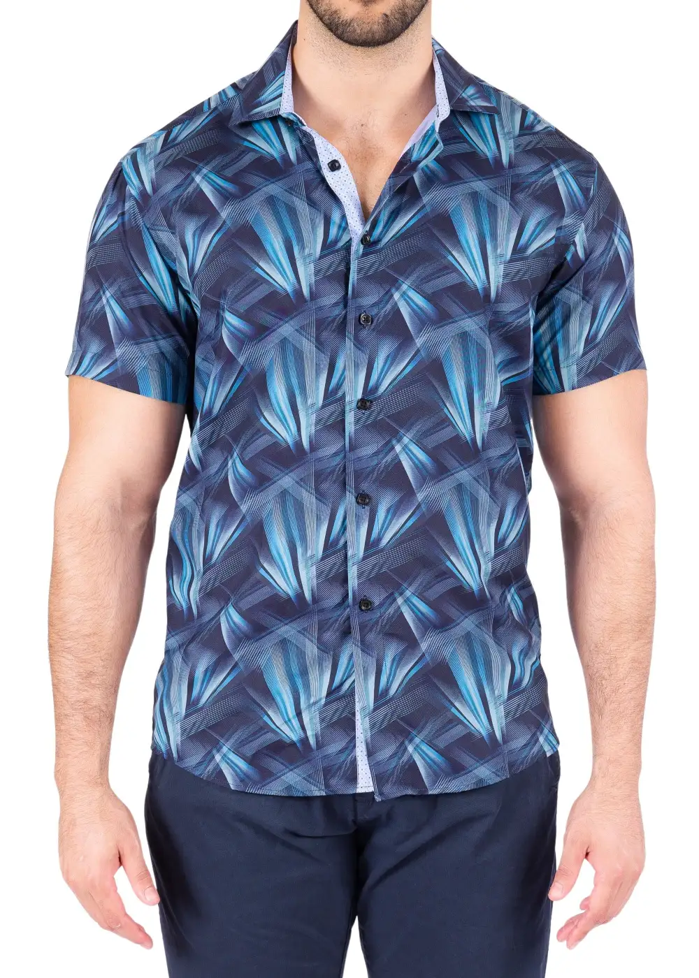 Smooth Short Sleeve Dress Shirt