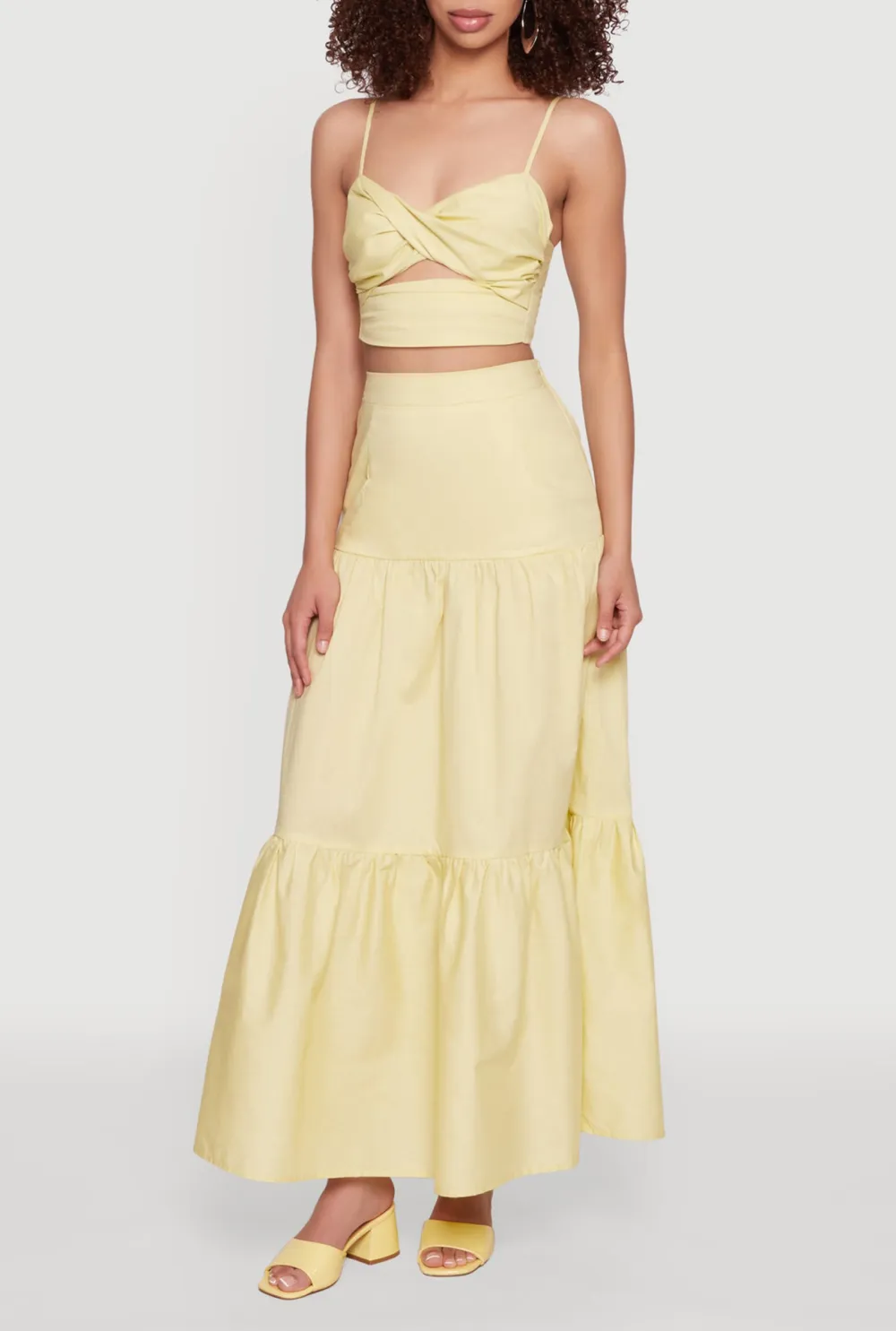 Long Cake Skirt