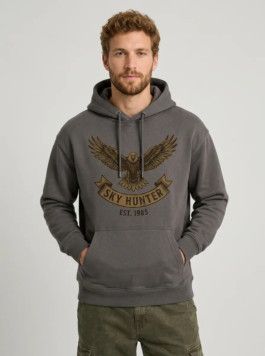 Men's Eagle Mountain Heritage Sky Hunter Graphic Hoodie