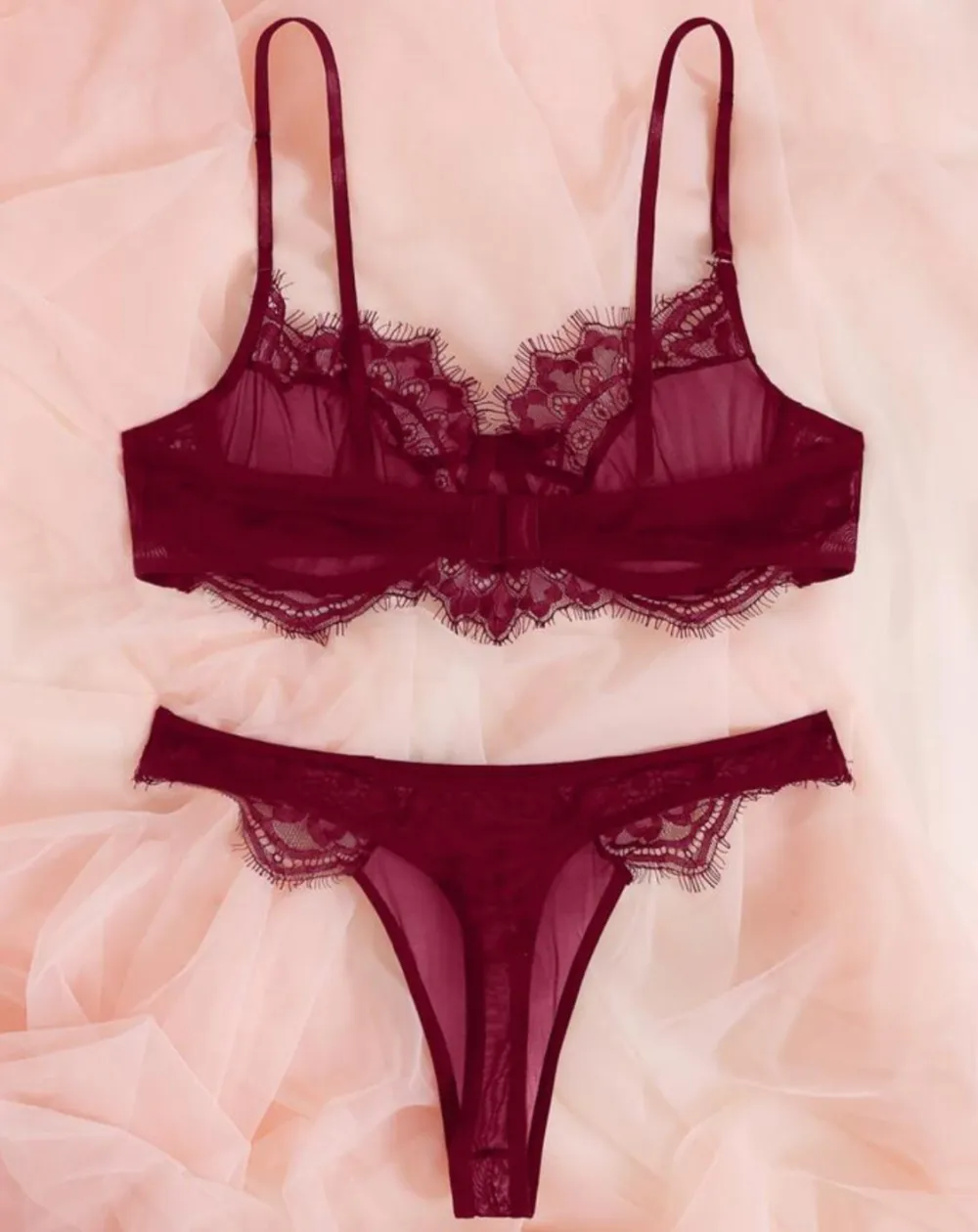 Silk Seamless Lingerie Set