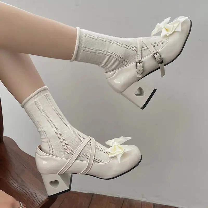 Patent Leather Ankle-Strap Pumps
