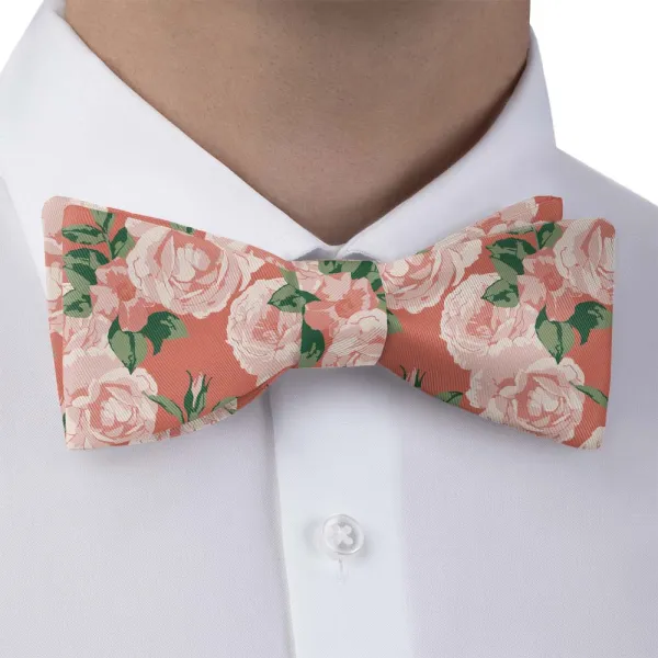 Paeonia Pattern Bow Tie