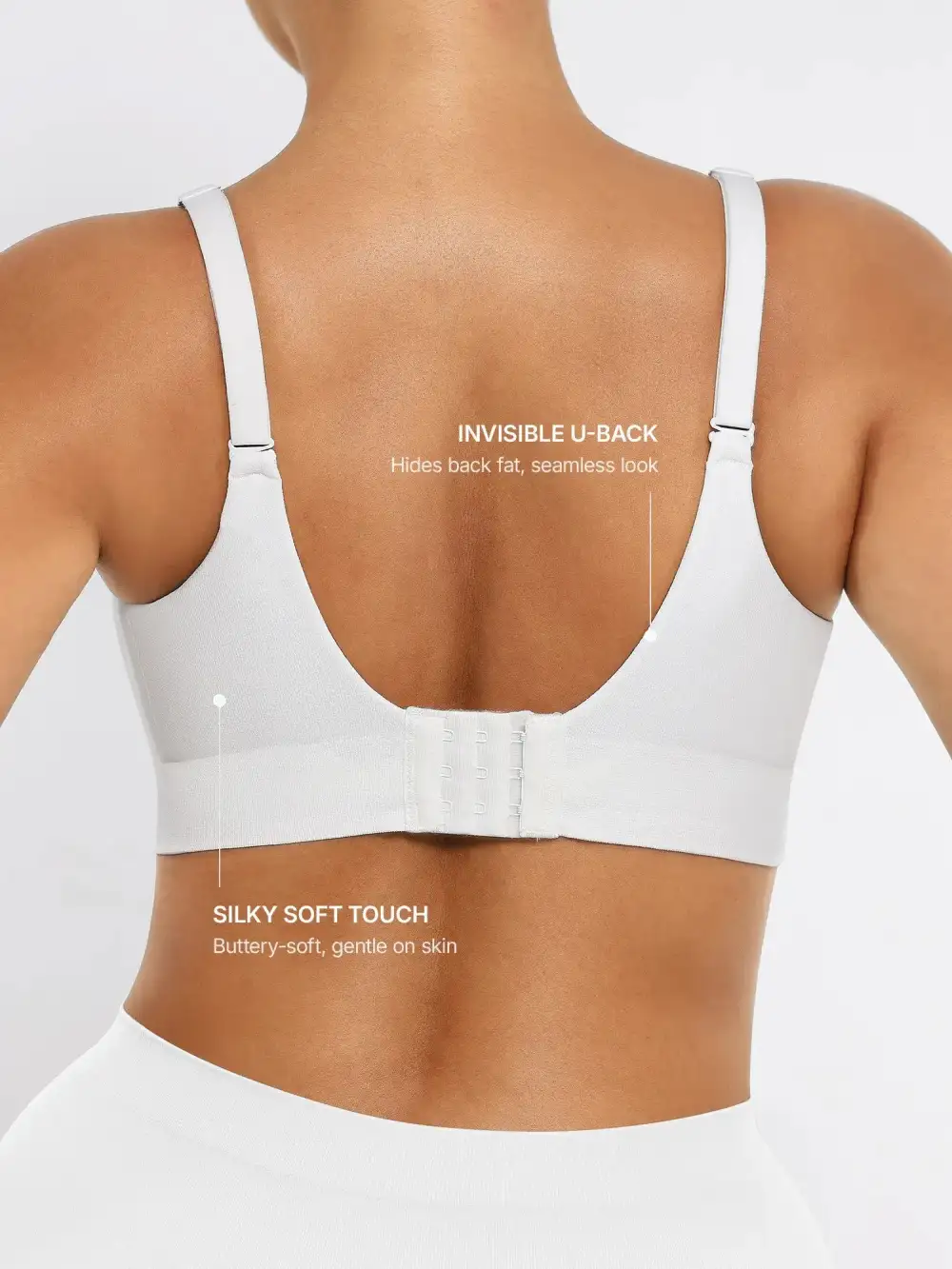 Seamless Wireless Support Bra