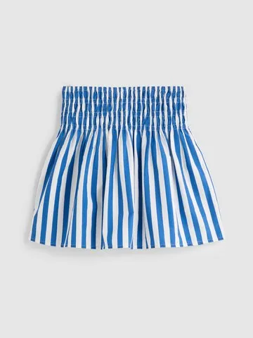 7-15yrs | Stripe Shirred Skirt