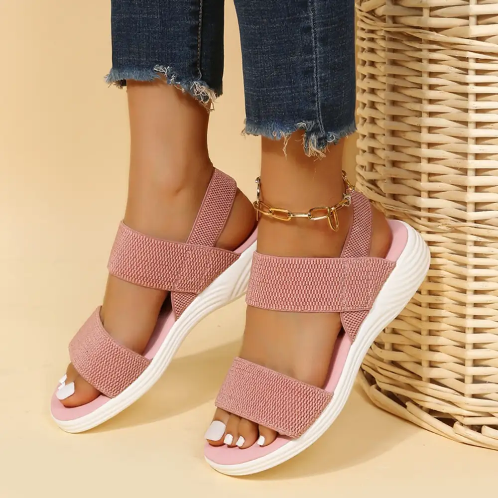 Charming Open-Toe Heeled Sandals
