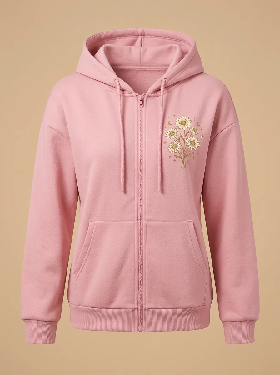 Women's Zip-Front Hoodie