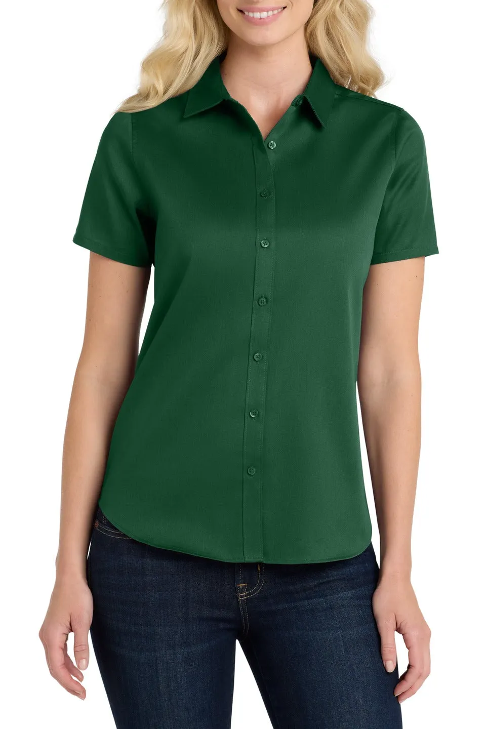 Women's Twill Short Sleeve Shirt