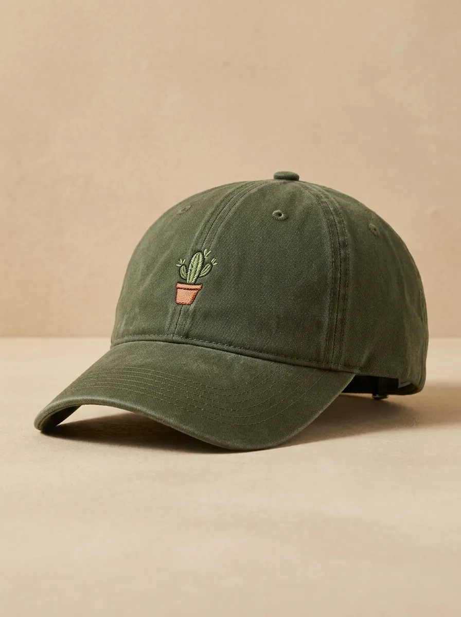 Classic Plant-Lover Embroidered Unisex Baseball Cap