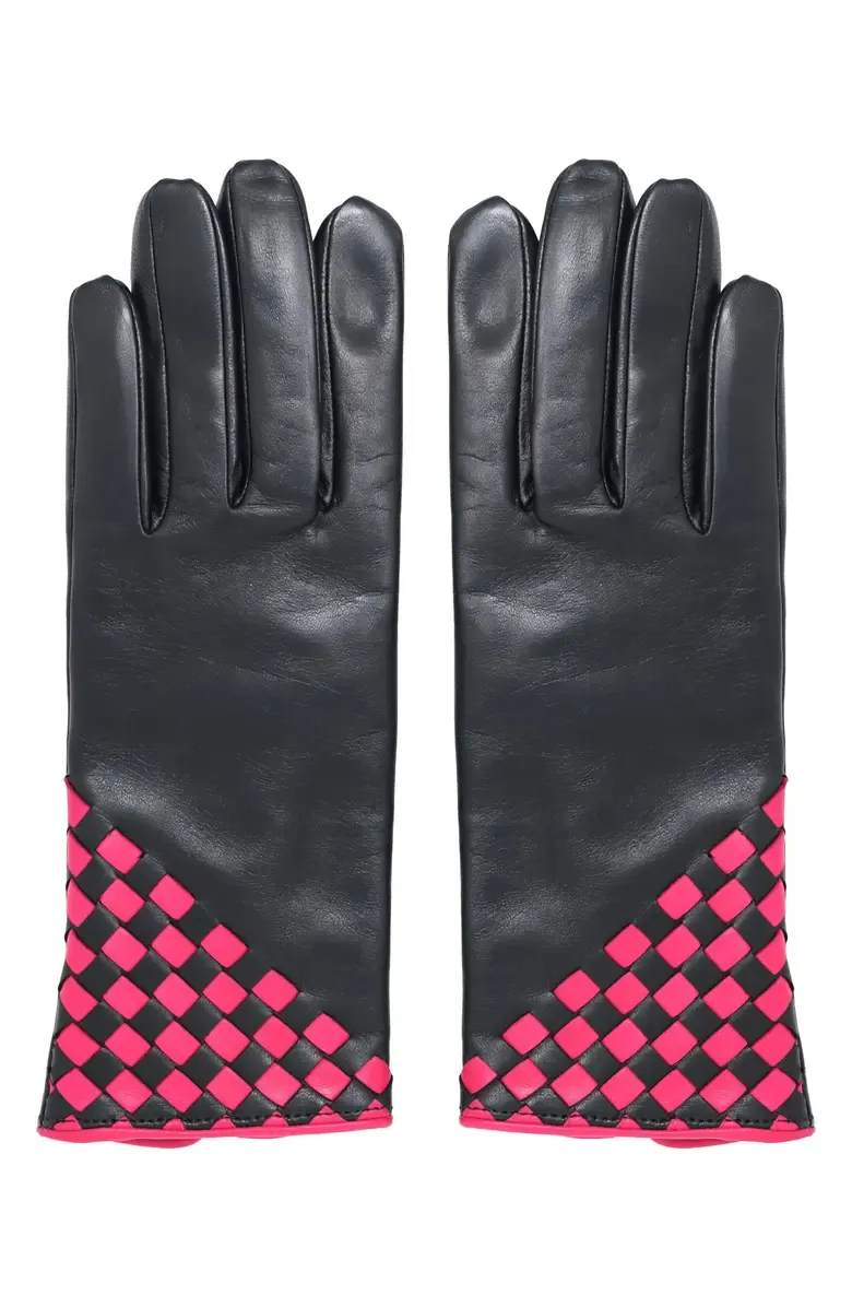 Cashmere Lined Leather Gloves