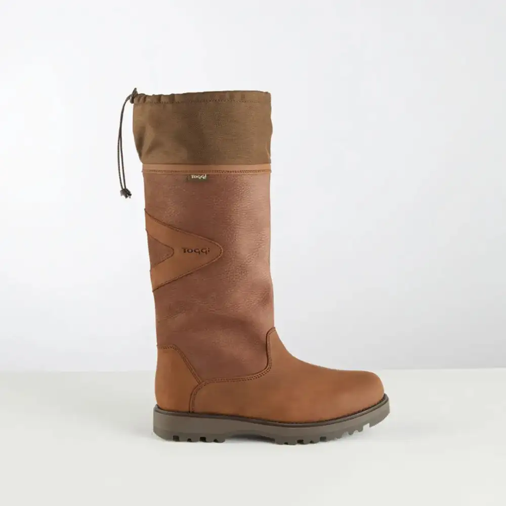 Weather-Ready Leather Riding Boots
