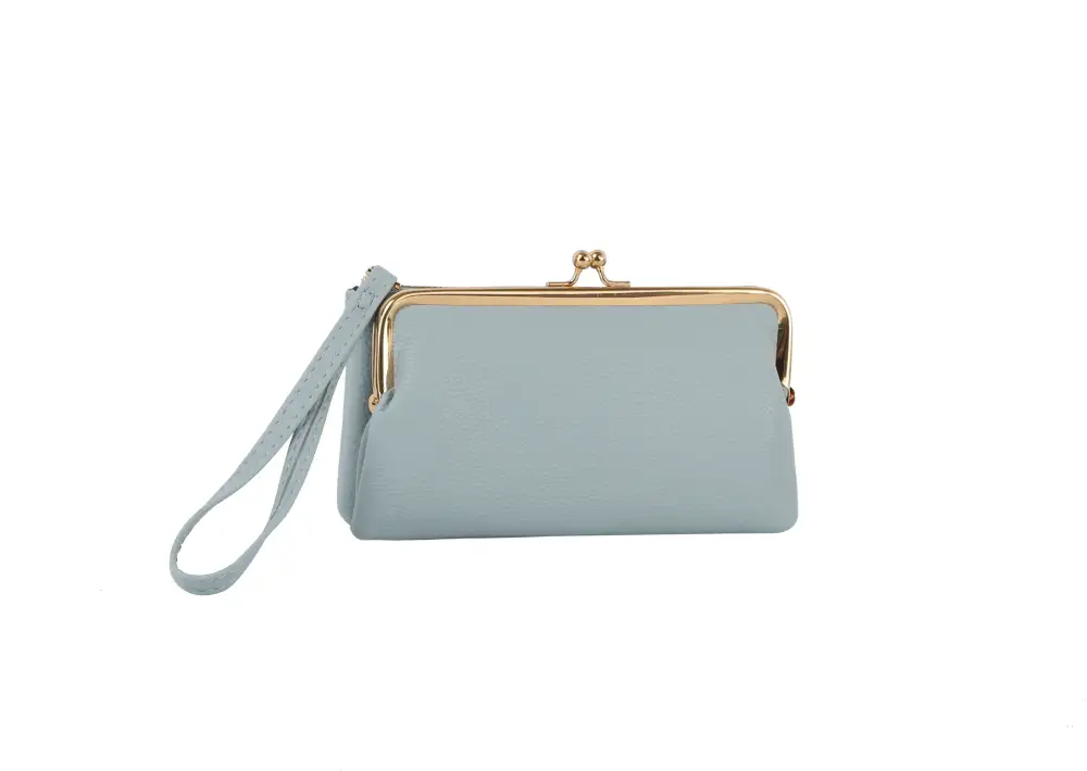 Everyday Detail Faux Leather Wristlet Wallet