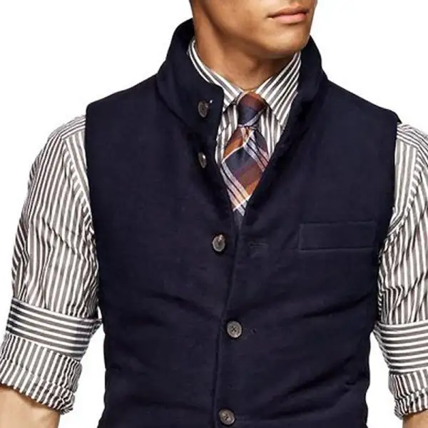 Band Collar Utility Vest