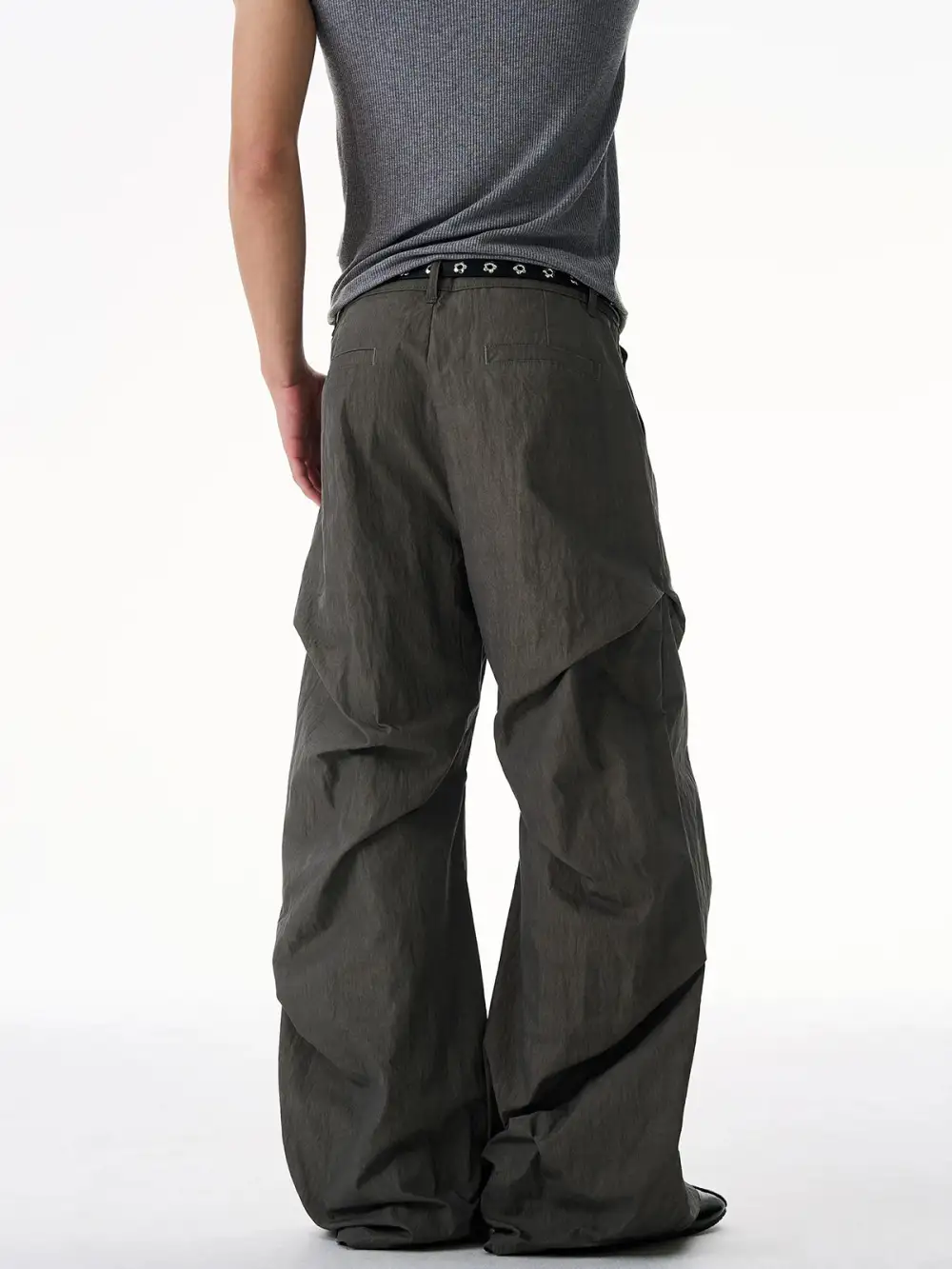 Wide-Leg Relaxed  Pants