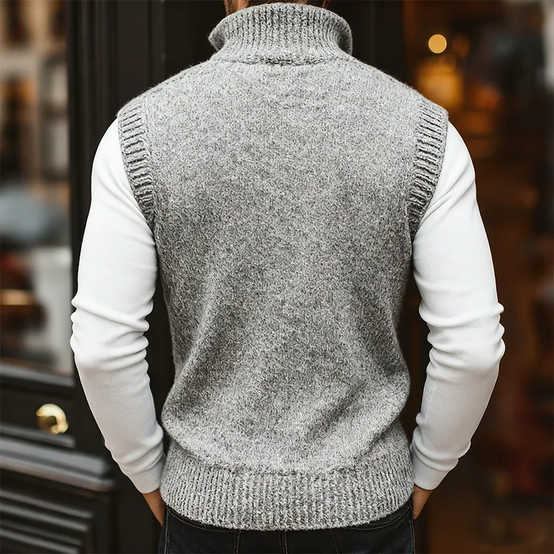 Cargo Pocket Knit Vest