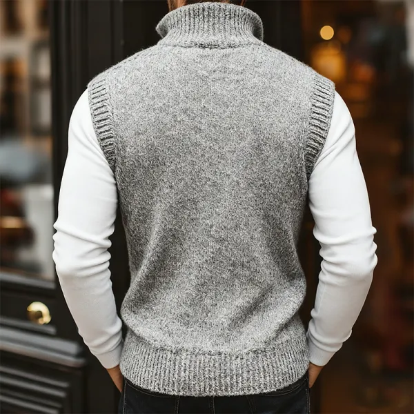 Cargo Pocket Knit Vest