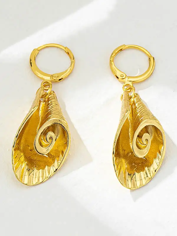 Modern Linear Drop Earrings