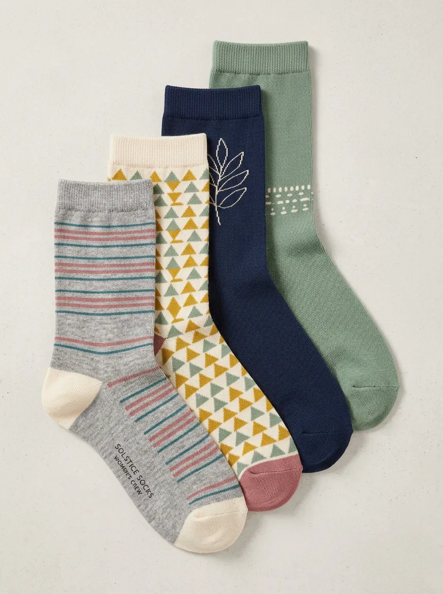 Women's Timeless Four Pair Socks