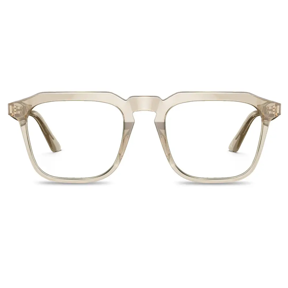 Contemporary Square Full Rim Acetate Blue Light Eyewear