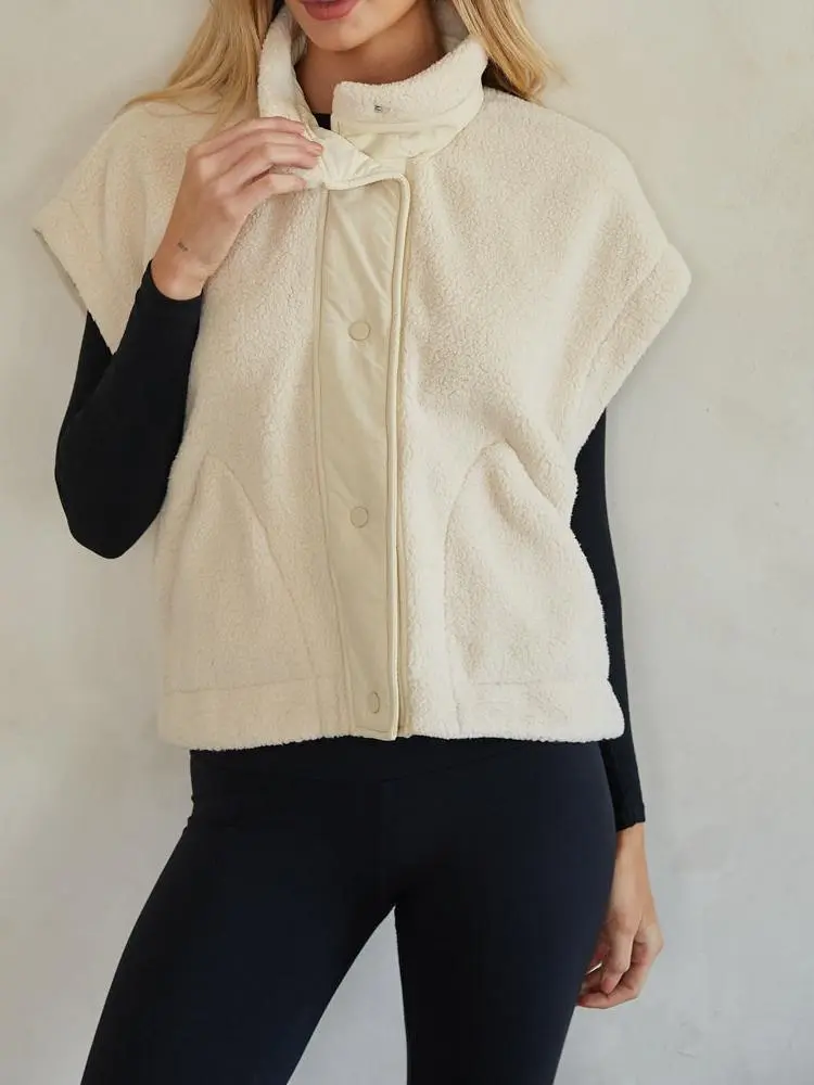 Oversized Fleece Vest