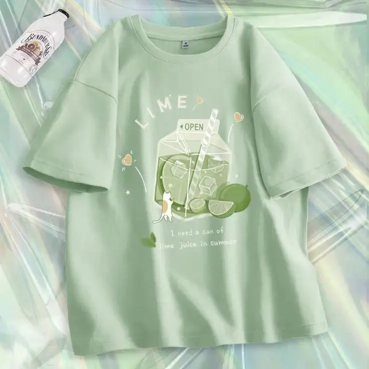 Lime Drink Cartoon Tee