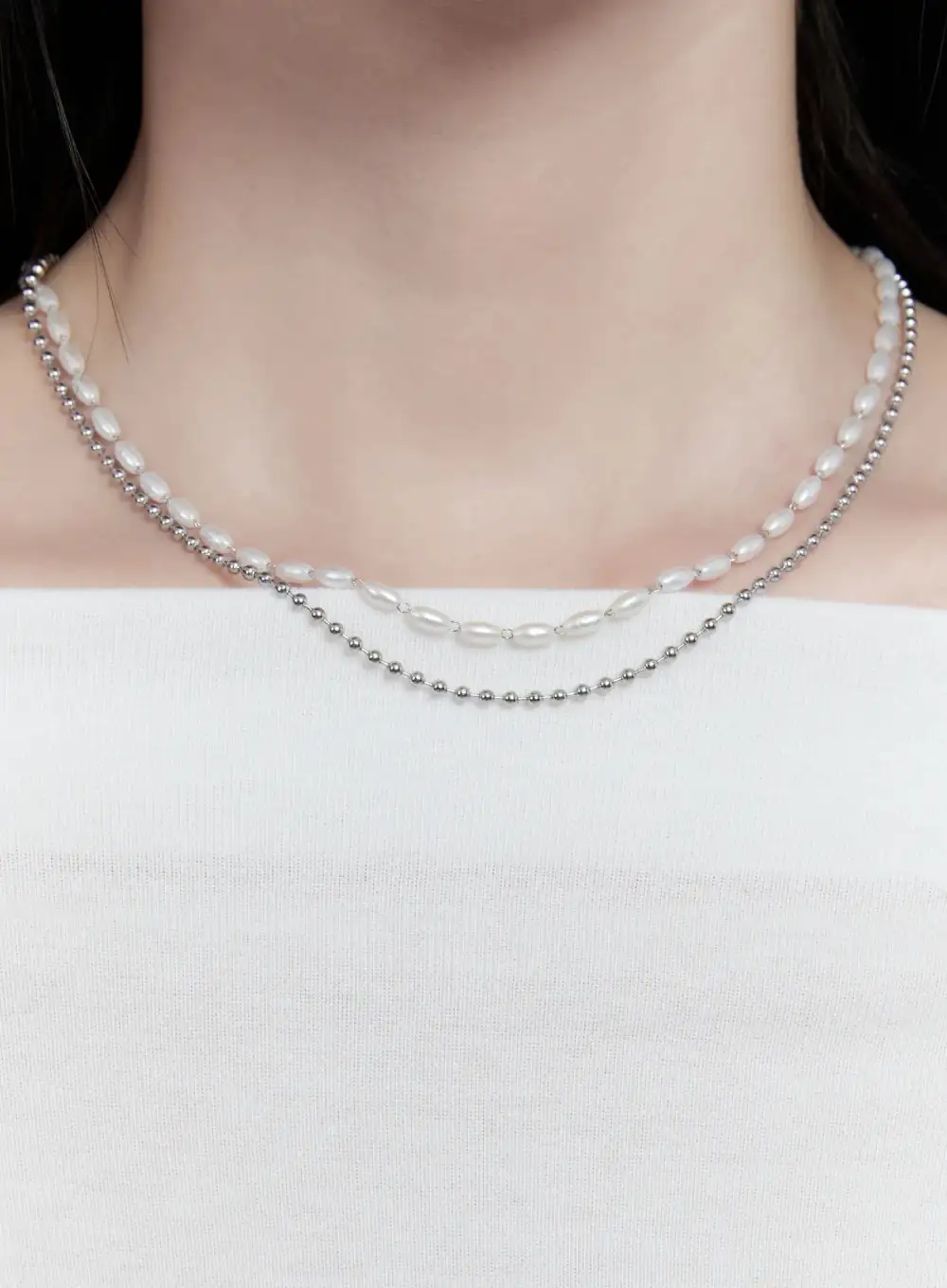 Beaded Layered Necklace
