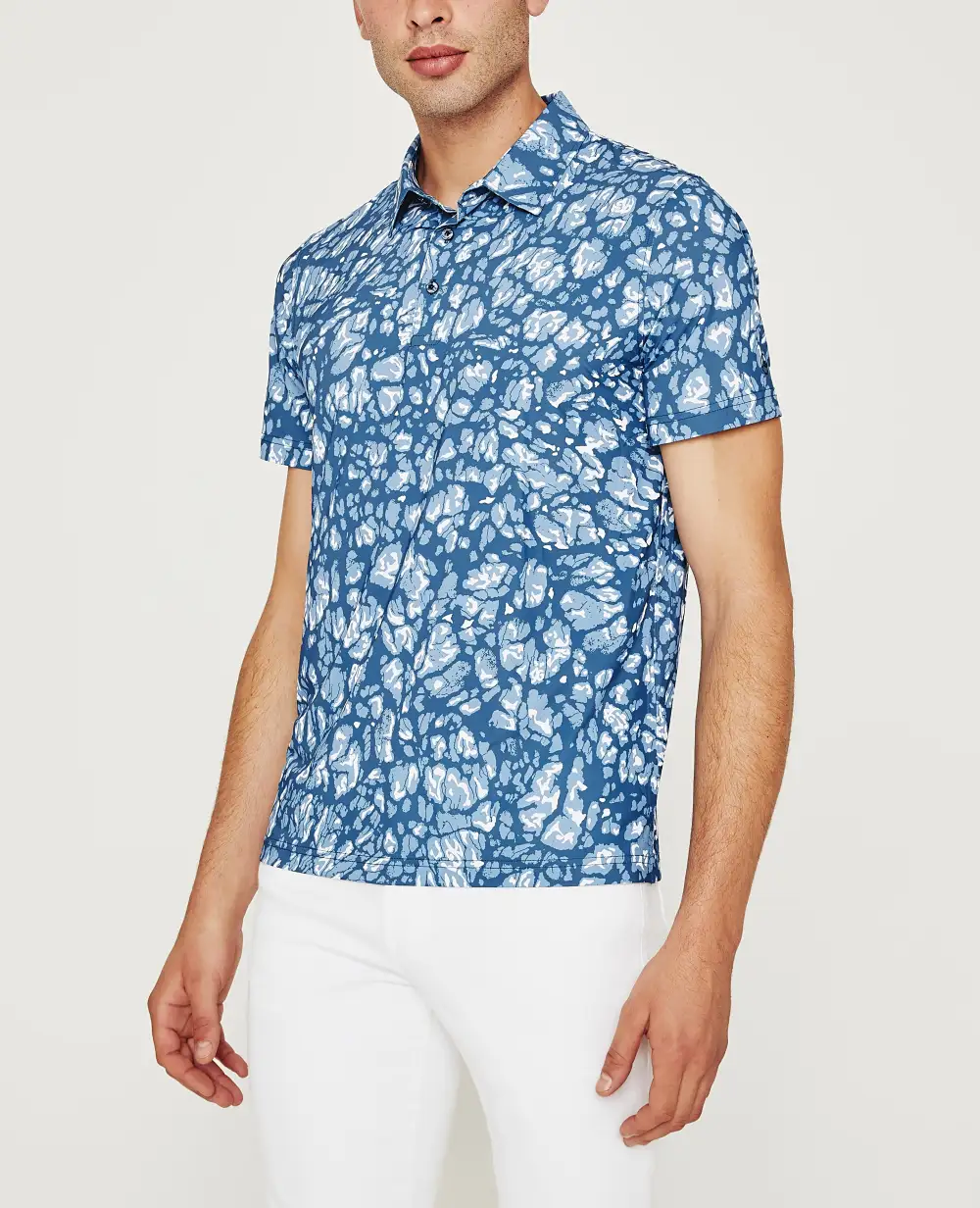 Men's Short Sleeve Performance Knit Polo Shirt