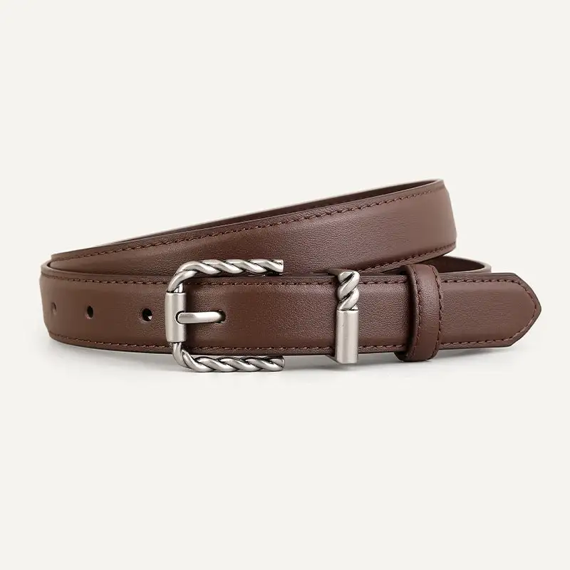Tailored Statement Buckle Everyday Belt