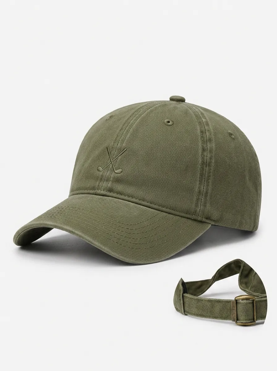 Unisex Baseball Cap with Horse Riding Print