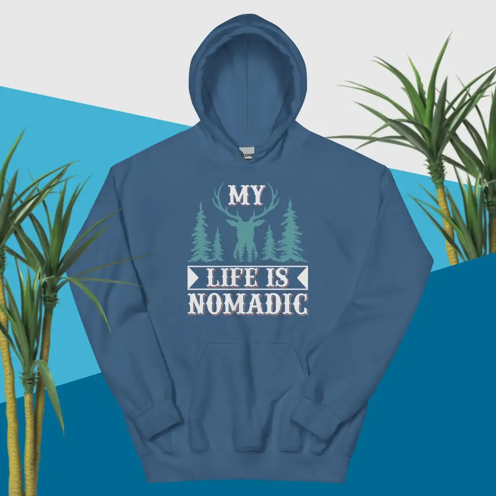 Hoodie My Life Is Nomadic