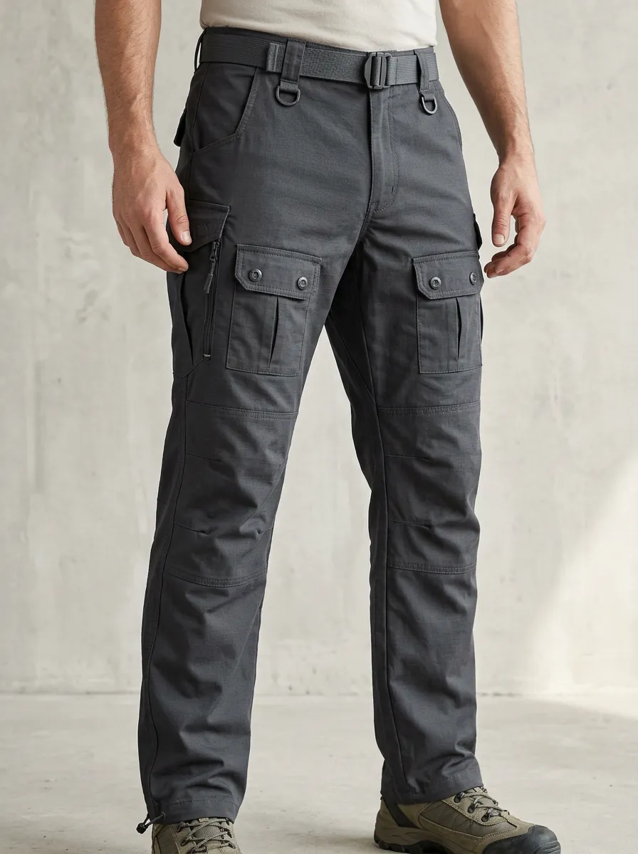 Men's Tactical Outdoor Multi-Pocket Cargo Pants