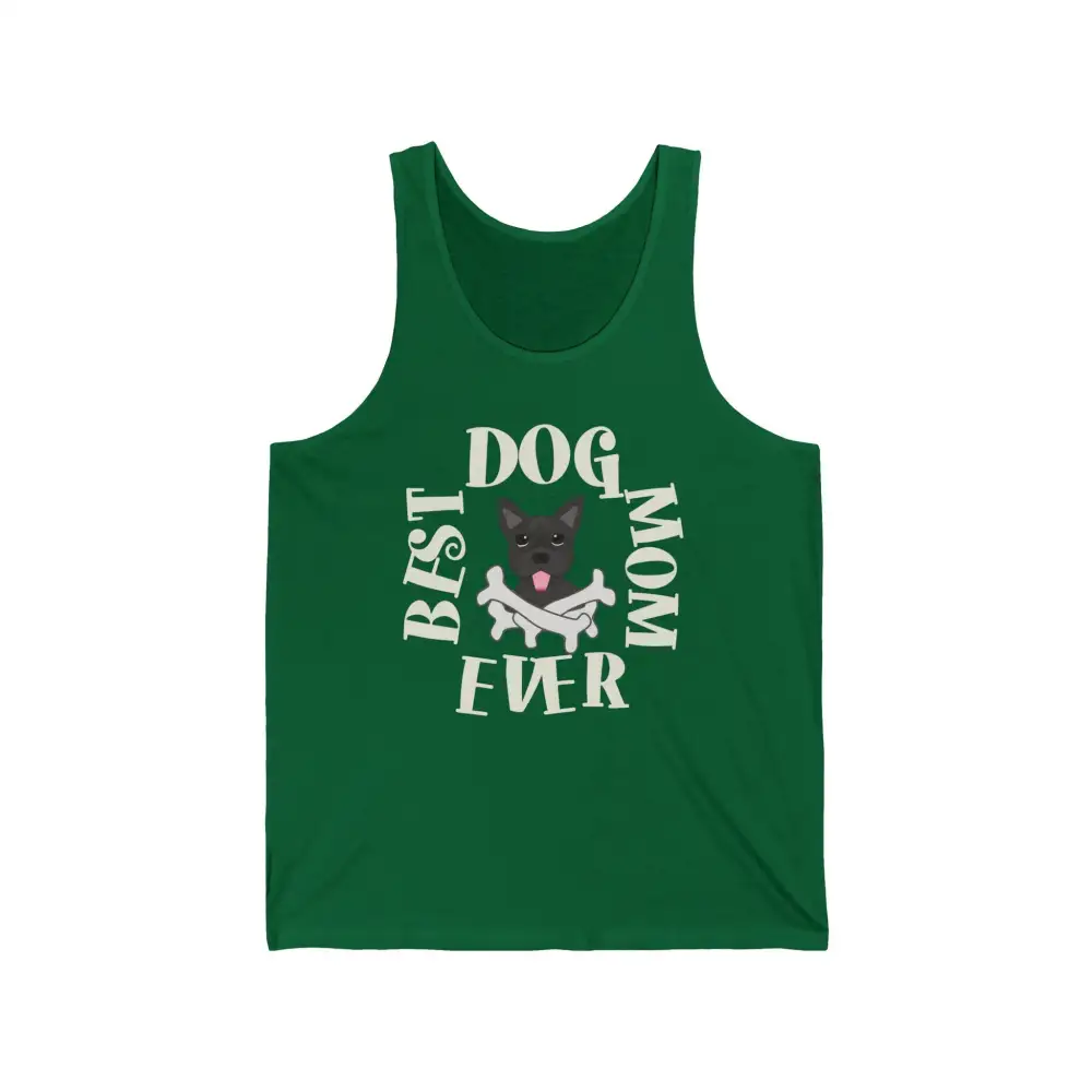 Dog Mom Puppy Graphic Tank Top