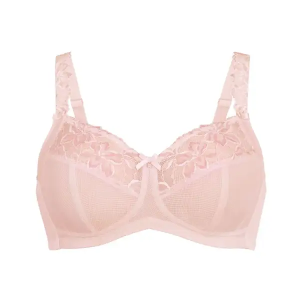 Women's Wireless Four-Part Cup Fuller Bust Bra