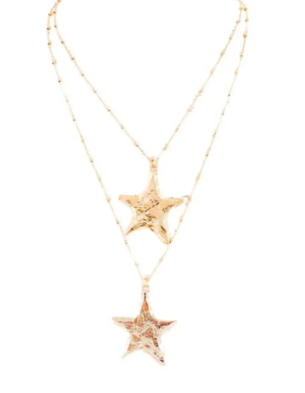 Double Star Pe Necklace