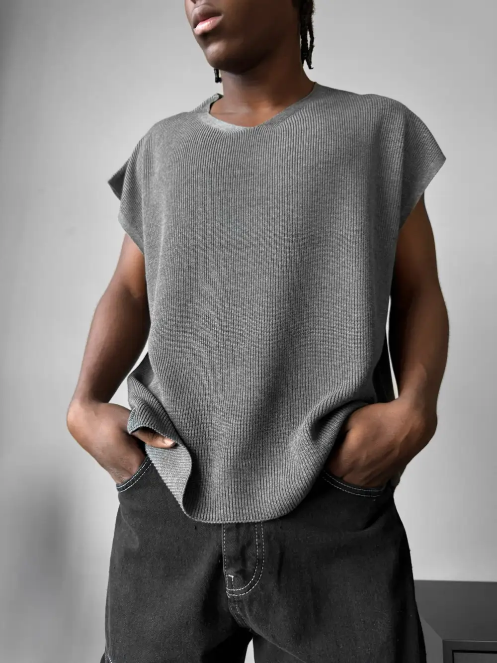 Soft Touch Relaxed Knit Tank Top
