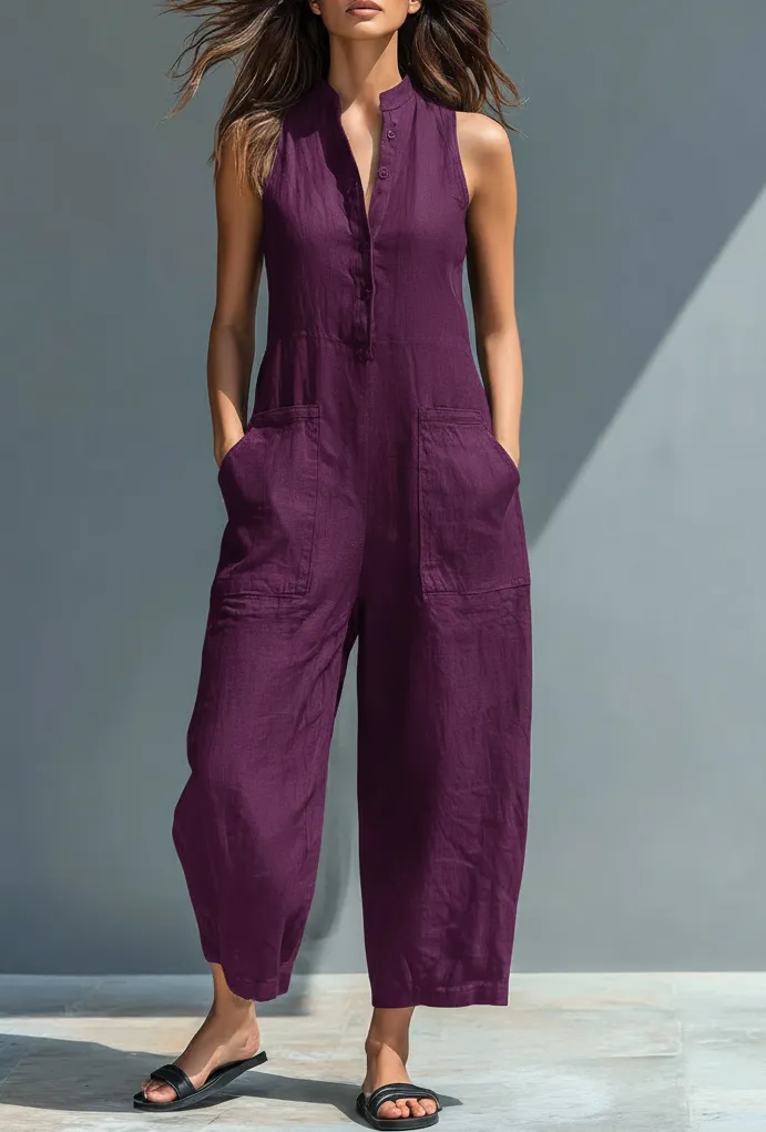 Minimalist Wide Leg Jumpsuit