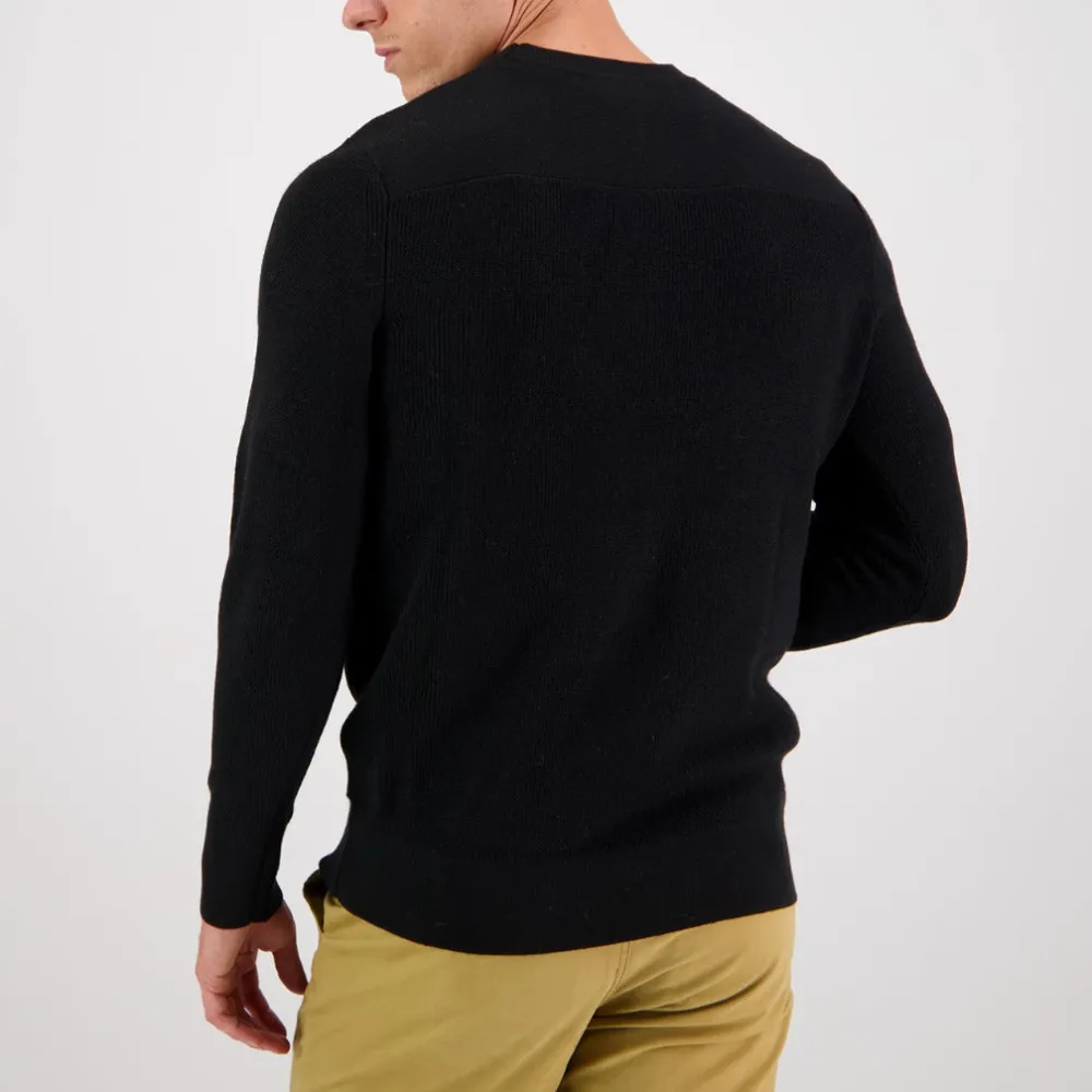 Men's Polished Quarter Zip Sweater
