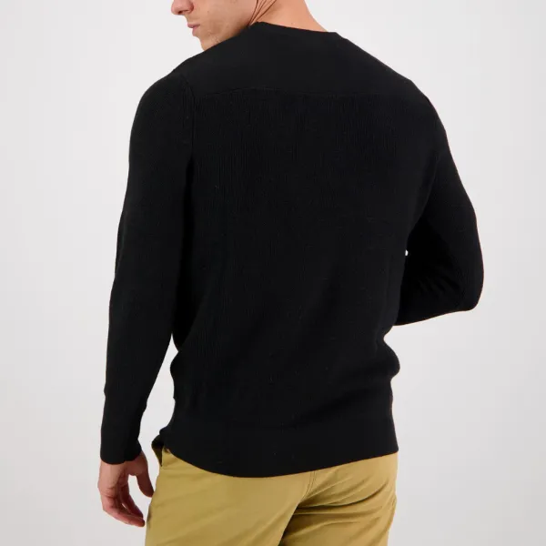 Men's Polished Quarter Zip Sweater
