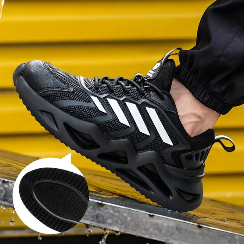 Men's Cushioned Work Shoes